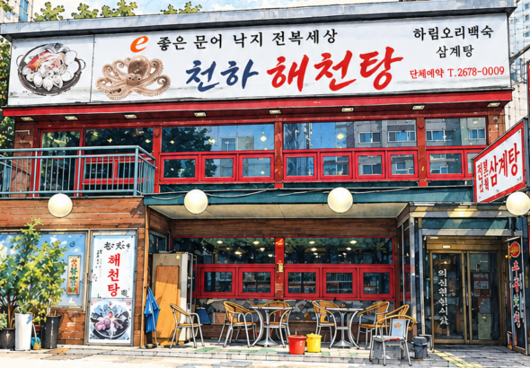 10-02천하 해천탕 맛집 안내 포스터-1024